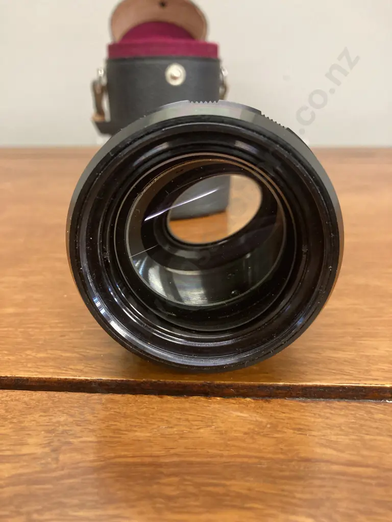 Sankor 16mm Anamorphic 16 F Projection Lens With Sangor Case (Hoya 49mm Filter Ring Mounted At Base?) Image 1++
